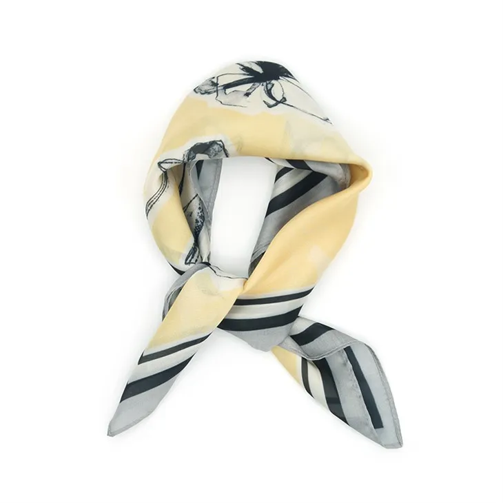 کلاسیکی فلورل پولی سکارف