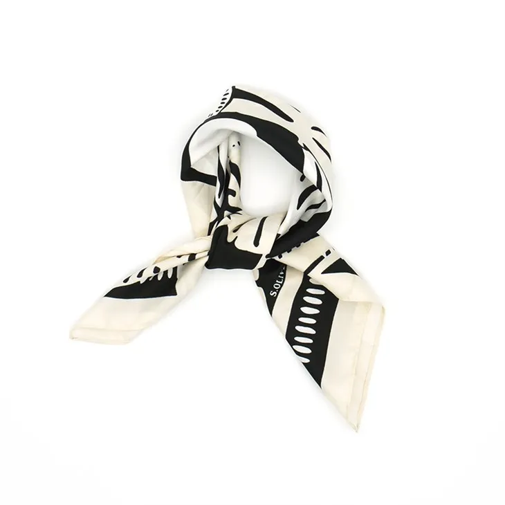 پھولوں کی پرنٹ ٹوئل بینڈانا S042