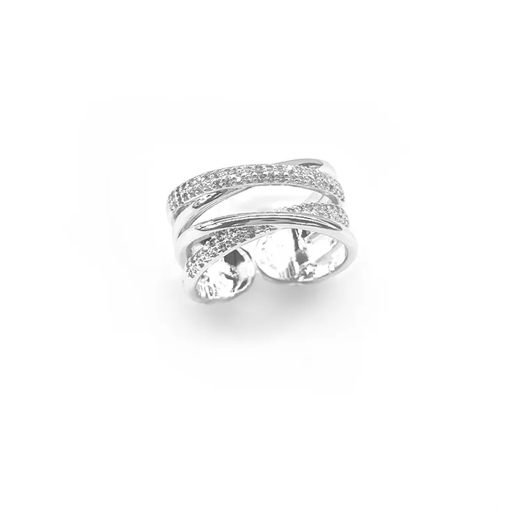 سلور کوائل برش کی ہوئی انگوٹھی